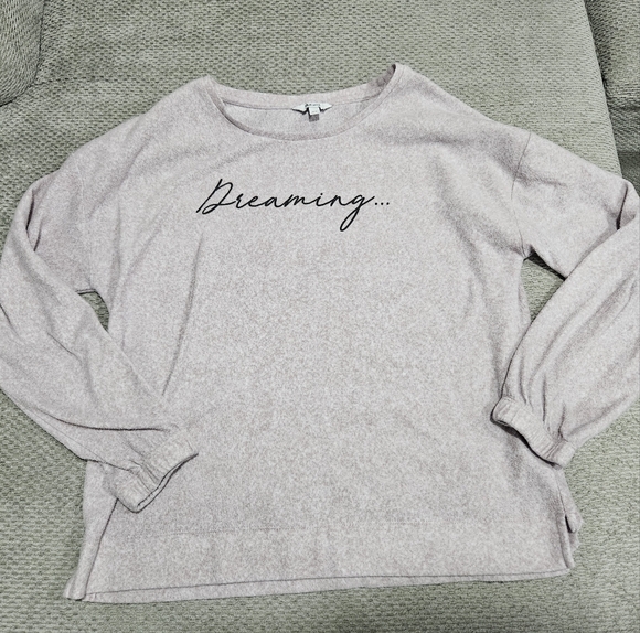 3/$21! Cozy Pajama Set, "Dreaming", Small - Picture 2 of 13